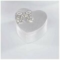 Auric Jeweled Ribbon Heart Box AU3024357